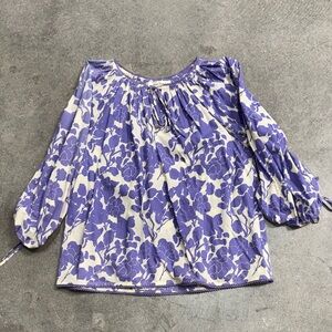 Floral Purple Women's Top